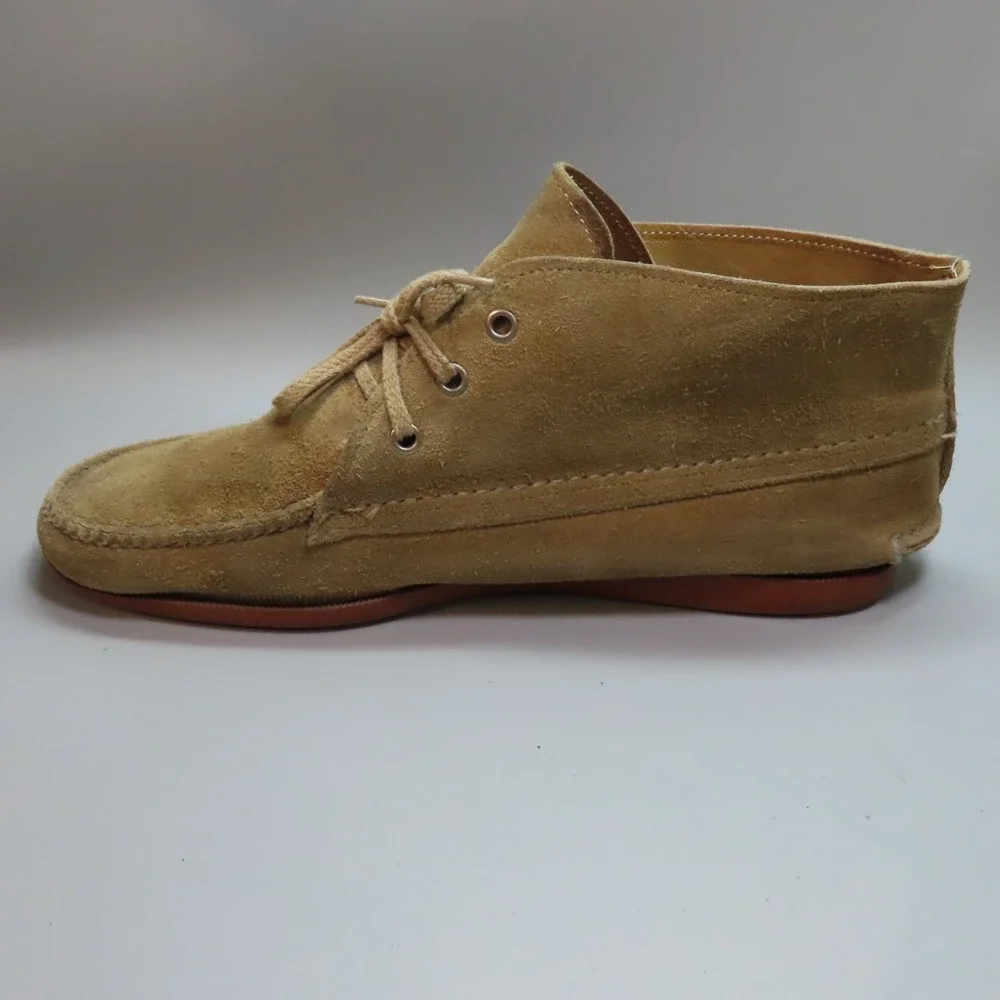 Quoddy J Crew Suede Roughout Chukka Moccasin Booty‎ Mens 11 READ
